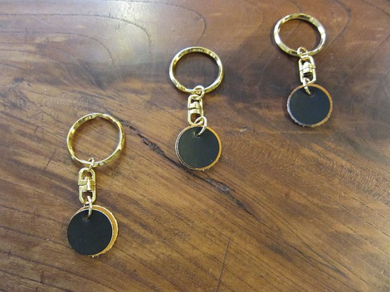 金環日食キーホルダー