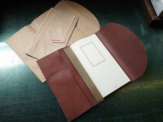 オーダー手帳 製作