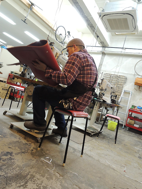 あかまボストン製作中