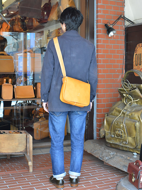 横型ソフトショルダーバッグ S