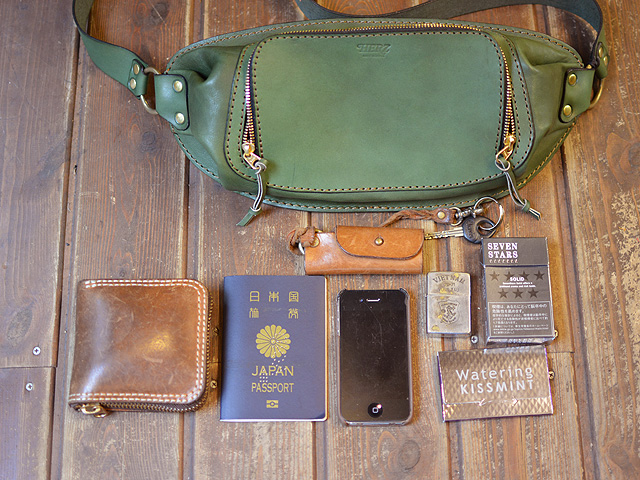 橋本ボディバッグ 収納例