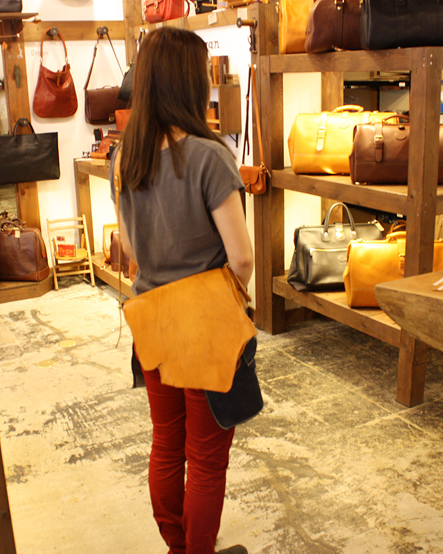 ゴリさんの気まぐれショルダー 女性着用