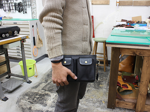 2wayボディバッグ手持ち