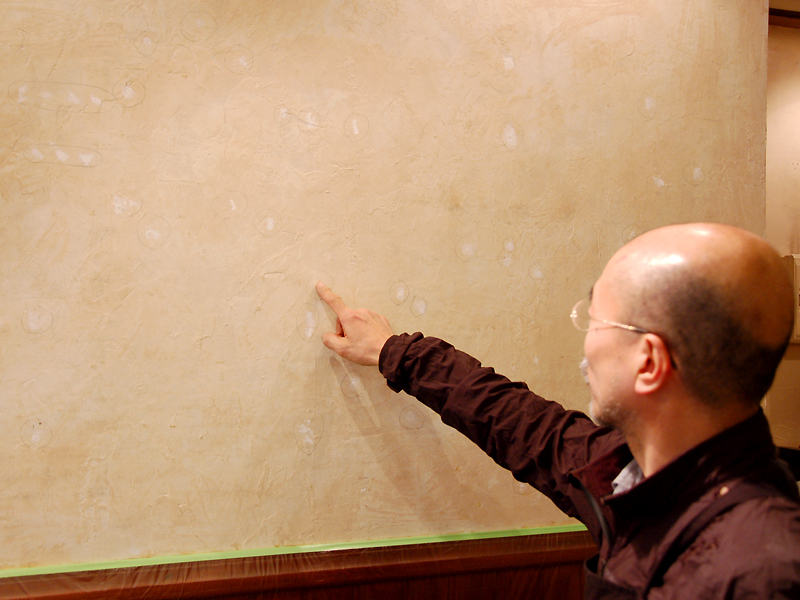 この壁塗ったり