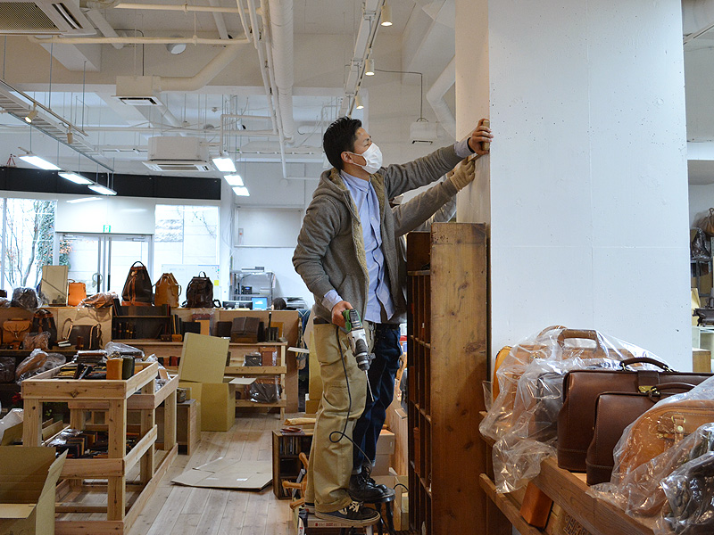 HERZ本店 準備風景1