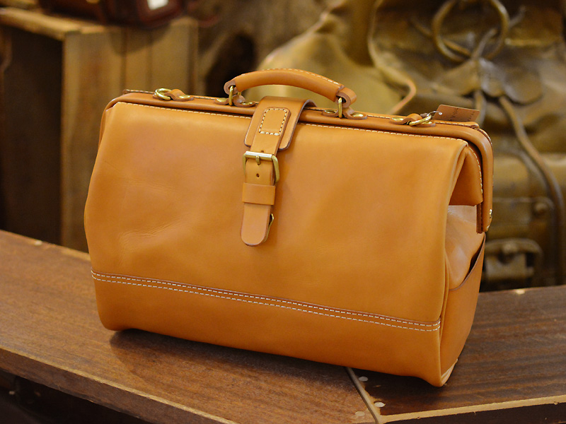 口枠ボストンバッグ・ベルト一本タイプ(V-104) ミニサイズ