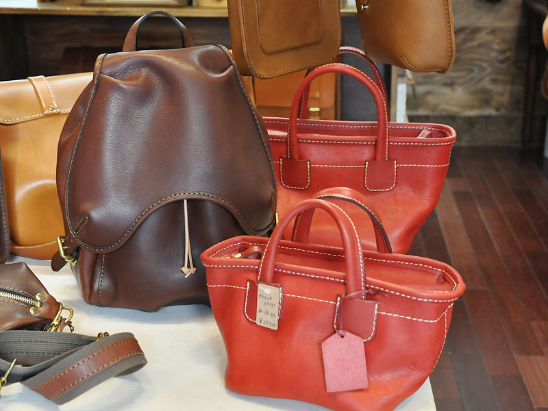 きのこリュックと復刻トート