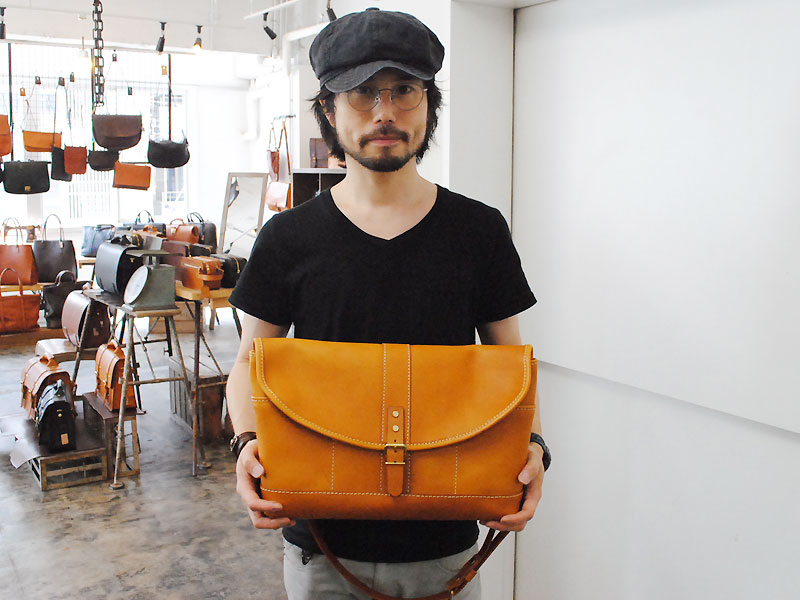 多収納メッセンジャーバッグ 作り手:松本