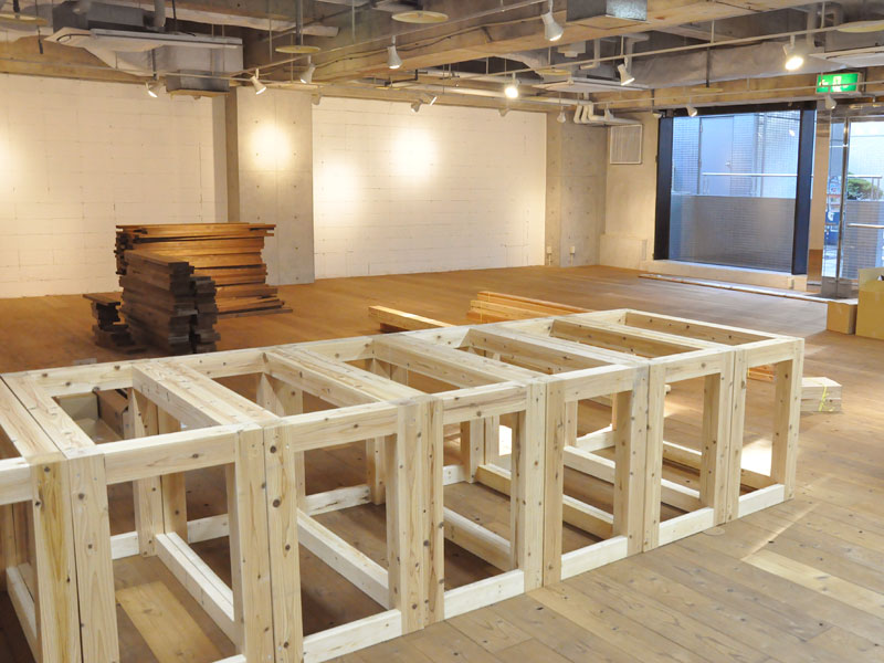 名古屋製作机 木枠