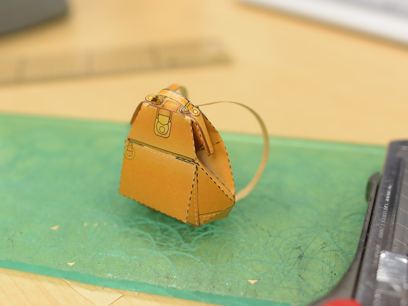 1paku(わんぱく)リュック(R-144) ペーパークラフト