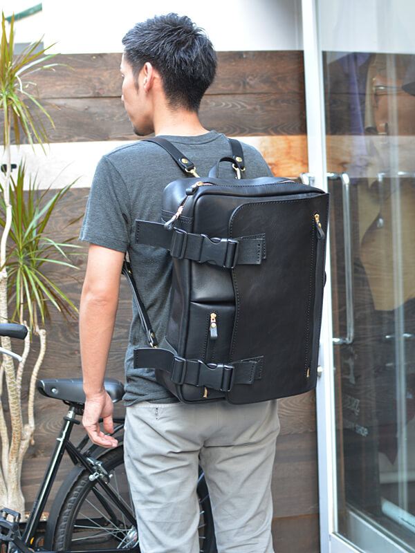 ビッグリュック 着用