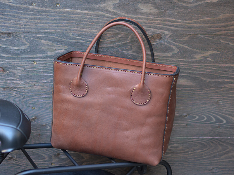 「カゴバッグ」 チョコ