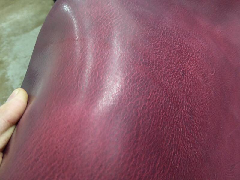 ミッスーリ革 ワインレッド