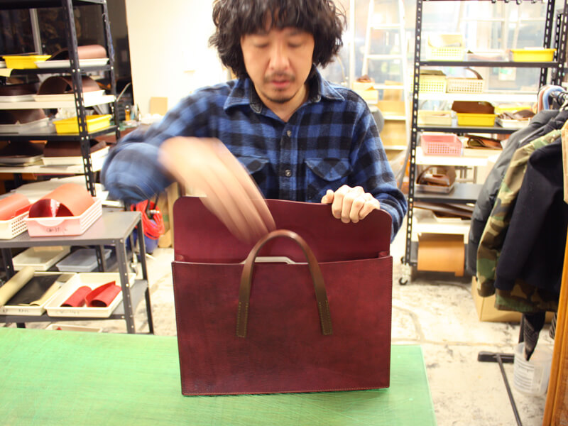 6荷物をしまって・・・