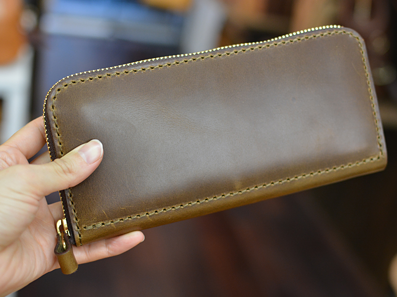 プルアップレザー 長財布