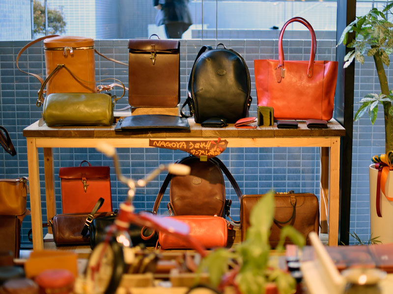 名古屋サンプル鞄たち