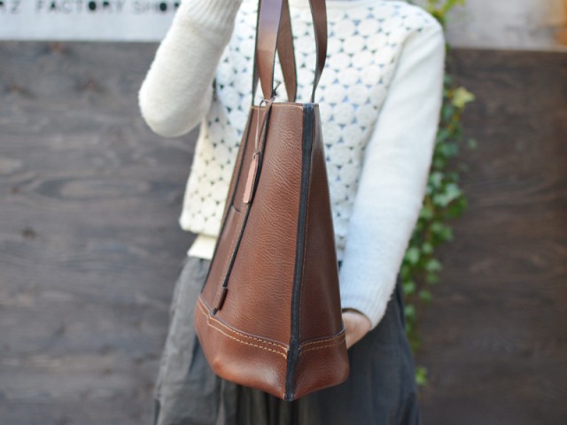 折りたためるトート 作り手:田中 サイド