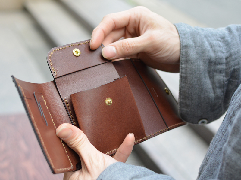 三つ折り財布 小銭