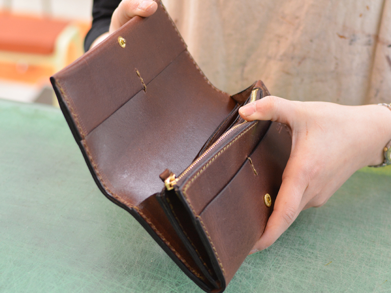 作り手:西川 長財布