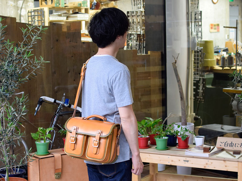 ギボシ留めショルダー(CK-100) 着用