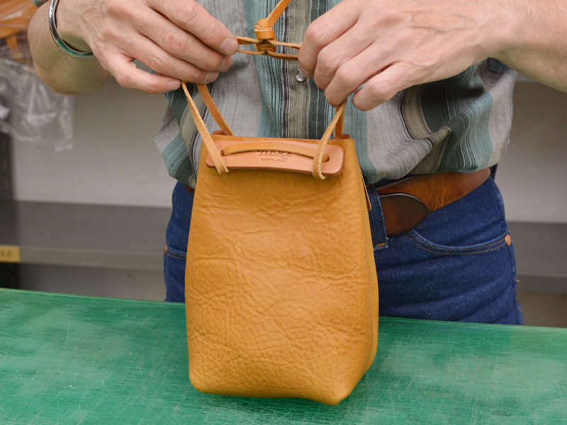 マルチケース企画 巾着革袋