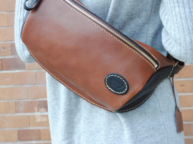 立体マチ・ボディーバッグ(F-5) ツートン