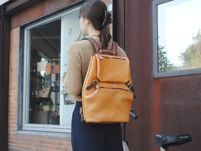 星のリュック ツートン