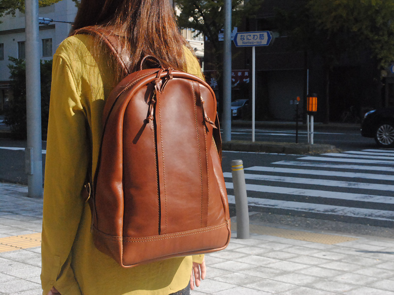 旅モノ2016大阪店 作り手:今井作「ジッパータウンリュック」