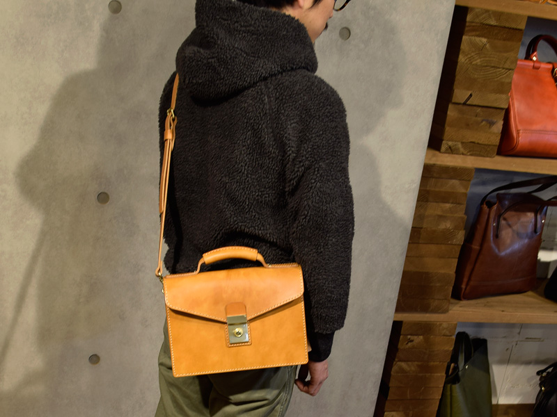 セカンドバッグ・ダレスタイプ(S-4) ショルダー仕様