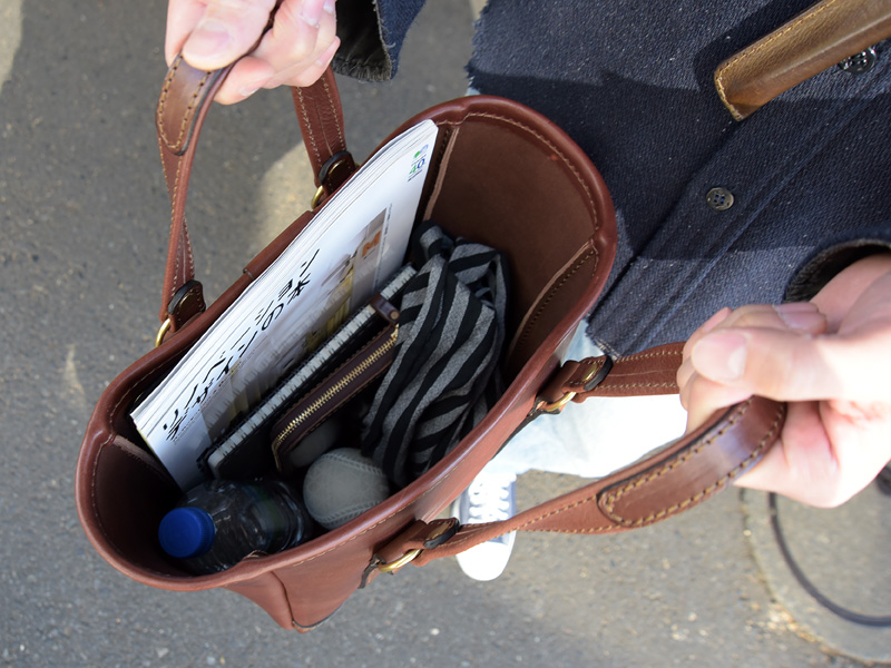 バケツ型トート(T-70) Sサイズ オープン