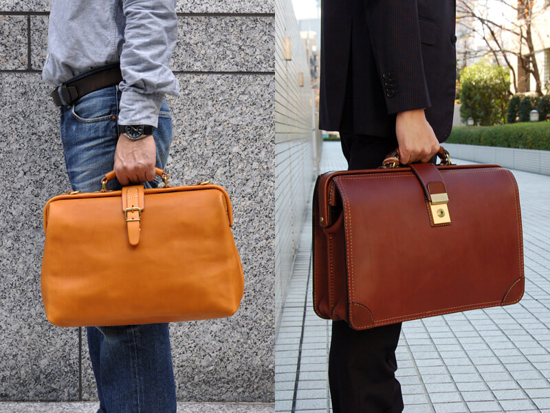 ソフトダレスバッグ(BJ-68)とダレスバッグ・スタンダードタイプ(BJ−2)