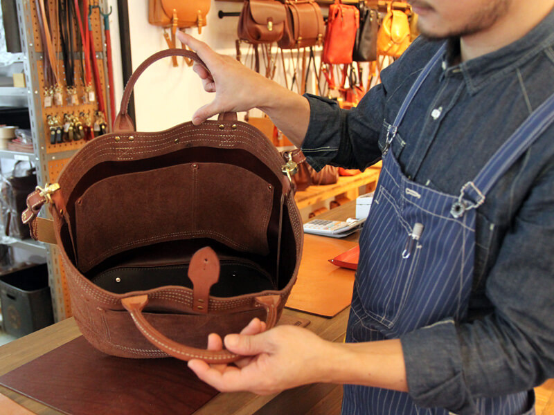 OPEN !! TOTE 収納部