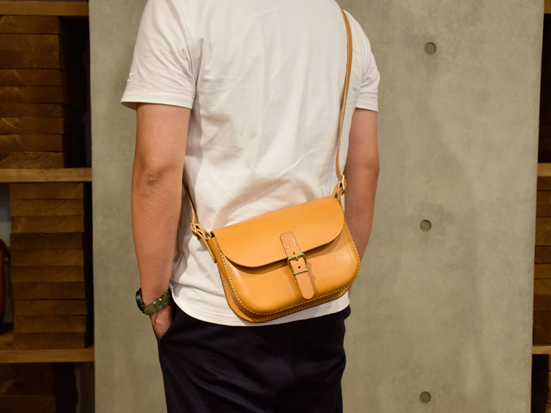 ぷっくりショルダー Sサイズメンズ着用