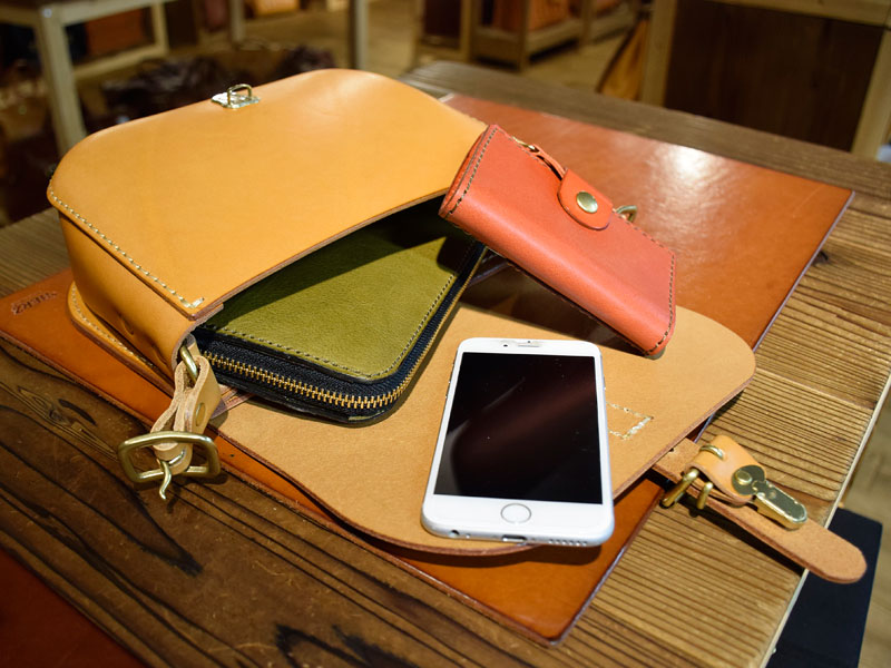 ぷっくりショルダー Sサイズ収納例