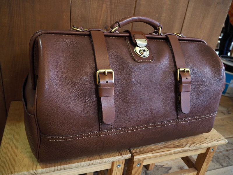 口枠ボストンバッグ(V-103) 極厚スターレバージョン