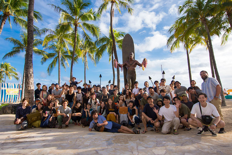 社員研修集合写真