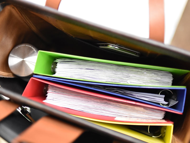 マーベリックの口枠トート 収納部