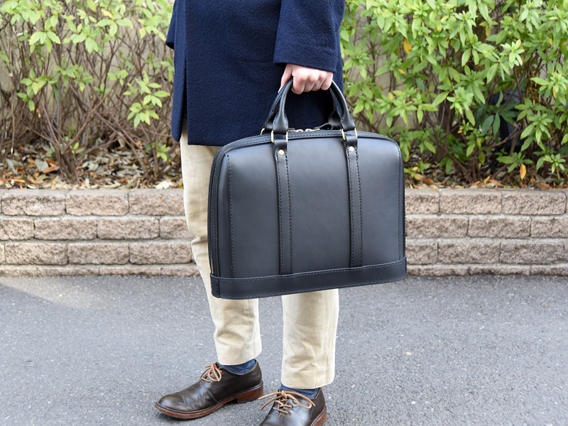 ファスナーブリーフケース(BW-3) ブラック