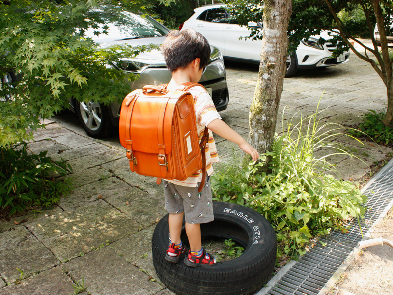 ランドセル(R-51-AS)着用例