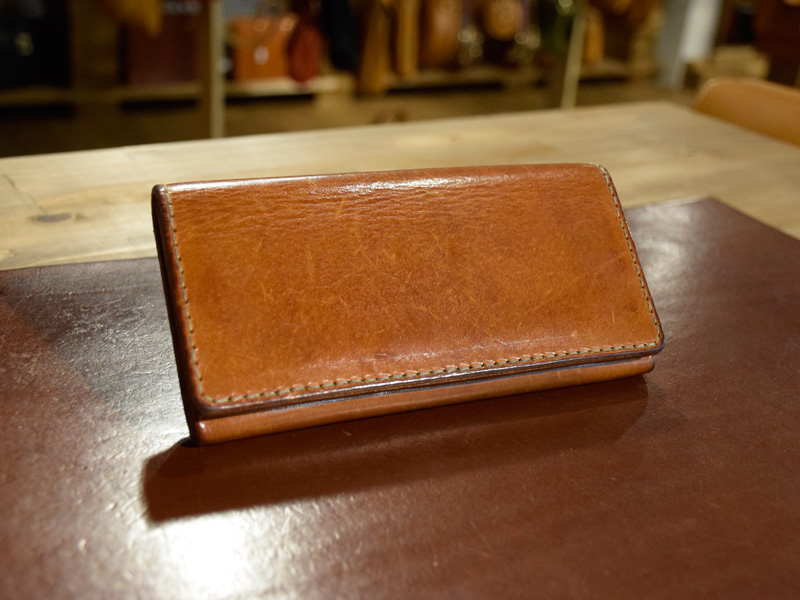 エイジングで艶が増した様子