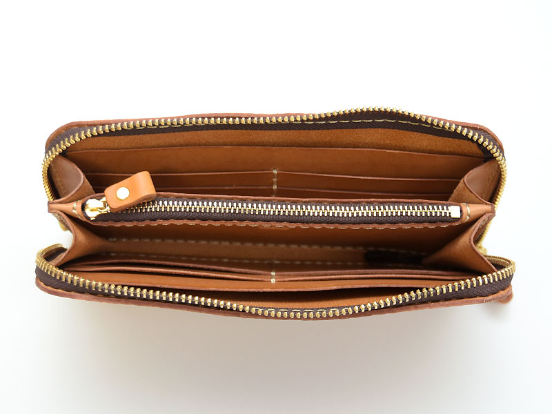 ファスナー長財布(WL-58) 見開き