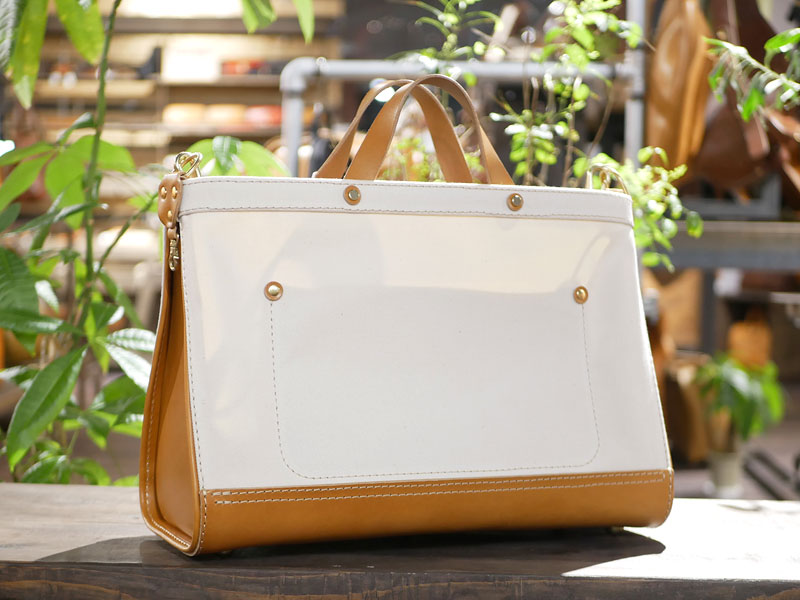 佐藤の2wayトート　後面