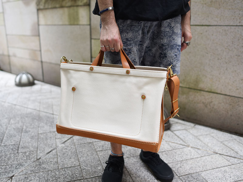 キャンバス2wayトート(ND-TOTE2) 手持ち