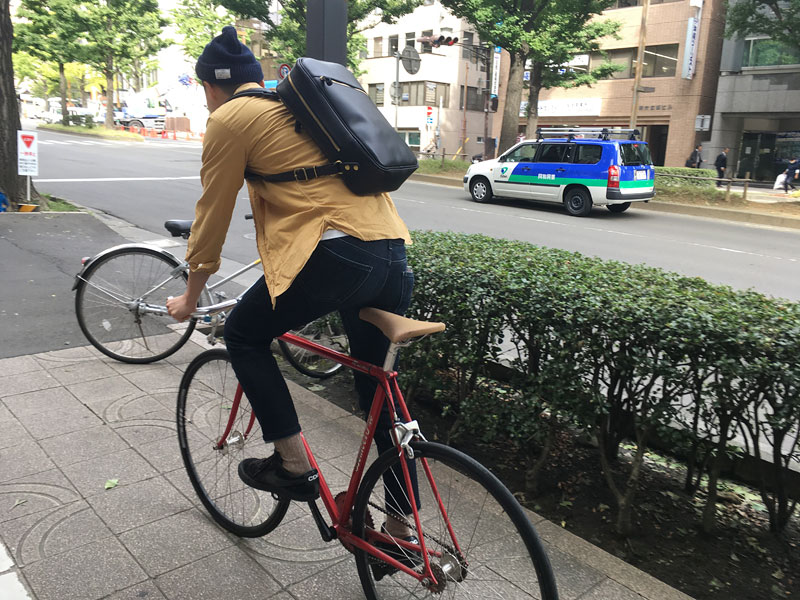 ベリッシモリュック(R-17) 自転車乗り