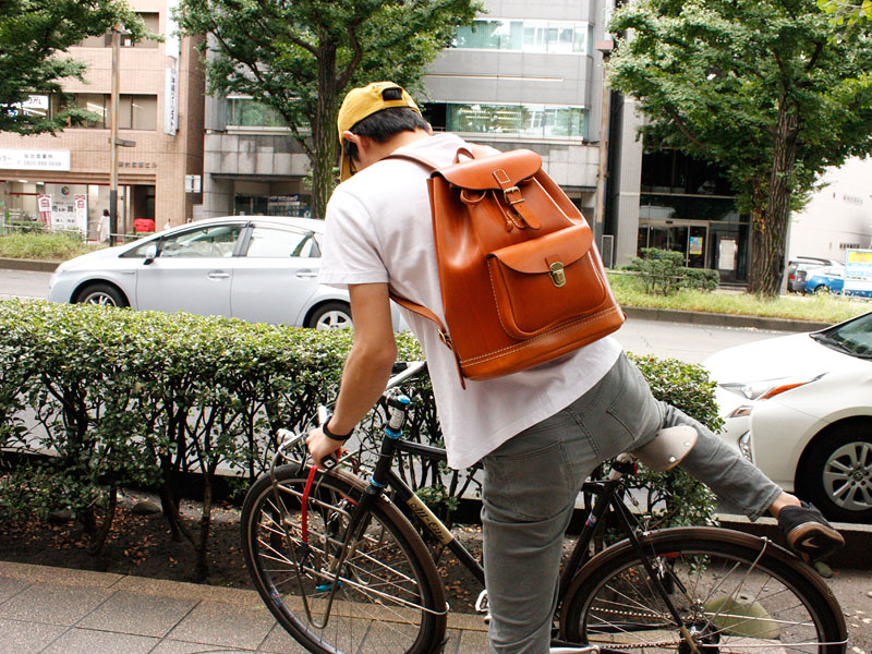 スタンダードなリュック(R-4) 自転車散歩