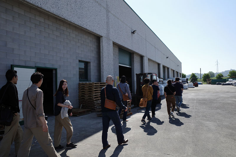 イタリアタンナー見学1