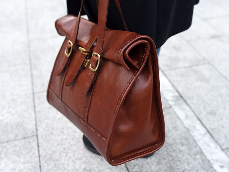 ロールトップトート(TB-1917) ヘリ巻き