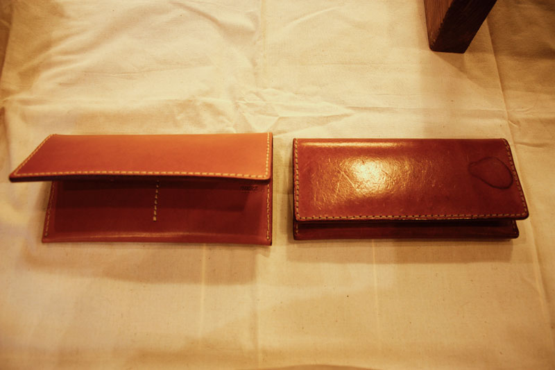 長財布(WL-17) エイジング比較