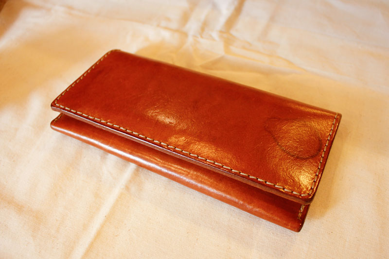 長財布(WL-17) 油染み