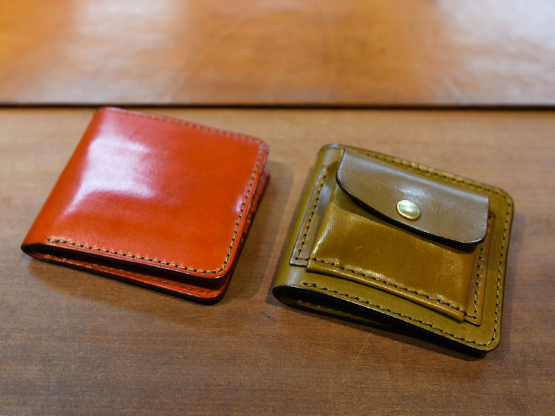 二つ折り財布 WS-3とWS-7